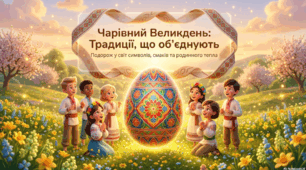 💛 Сучасна презентація до Великодня 🌼 Новинка! 12 квітня - Великдень 💛 50 слайдів