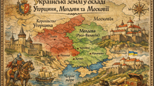 §26  «Українські землі у складі Угорщини, Молдови (Русо-Валахії) та Московії»