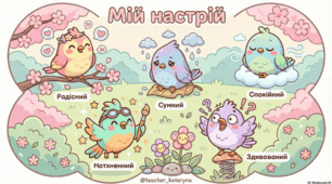 Ілюстрації "Мій весняний настрій"  🌸🌿