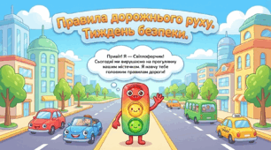 Правила дорожнього руху. Розвиток мовлення. Тиждень безпеки.