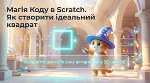 Магія коду в Scratch: Як створити ідеальний квадрат