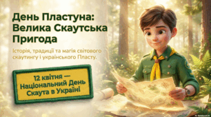 12 квітня Україна – День пластуна або День скаута (Україна)