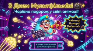 Інтерактивна презентація-подорож «Чарівний світ мультфільмів» (до Дня мультфільмів)