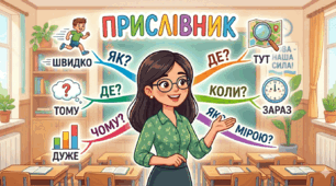 Написання -Н- та -НН- у прислівниках. Сортування по категоріях (перетягування в кошик)