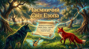 Езоп «Вовк і Ягня», «Крук і лисиця», «Мурашки й Цикада». Втілення людських якостей в алегоричних образах. Мораль байок Езопа. Езопова мова