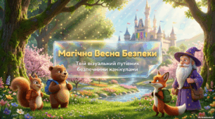 "Магічна весна безпеки з улюбленими героями"