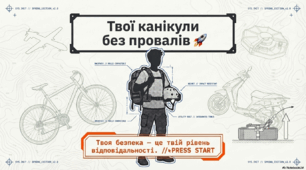 "Твої канікули без провалів" правила безпеки для підлітків