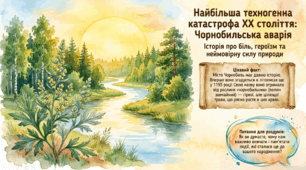 "Найбільша техногенна катастрофа ХХ століття: Чорнобильська аварія"