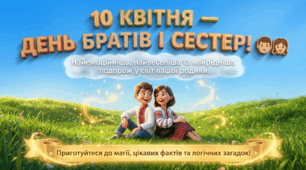 "10 квітня - День братів і сестер"