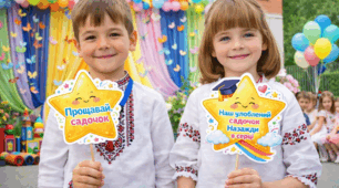 Топери-фотобутафорія до випускного в дитячому садочку 🎓✨