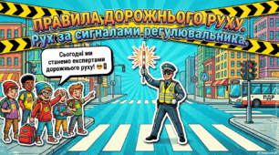Урок безпеки “Правила дорожнього руху. Рух за сигналами регулювальника”
