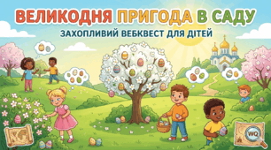 Вебквест: "Великодня пригода у чарівному саду"