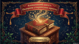 Книжковий  квест : "Подорож  сторінками  пригод"  до  Дня  книги