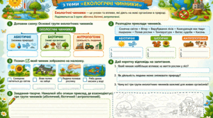 Самостійна робота з теми «Екологічні чинники»