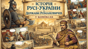 Комплект коміксів з історії України 7 клас НУШ (Русь-Україна, Волинсько-Галицьке князівство (Держава Романовичів)