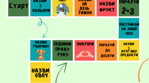 Настільна гра-ходилка "Всезнайко"