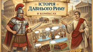 Комплект історичних коміксів за розділом "Давній Рим і його сусіди", 6 клас НУШ