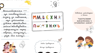 Буклет " Мнемотехінка"