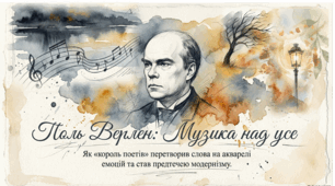 Поль Верлен «Поетичне мистецтво», «Осіння пісня».