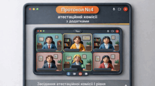 Протокол № 4 засідання атестаційної комісії І рівня 2025-2026 навчальний рік
