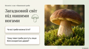 7 клас НУШ. Шапинкові гриби