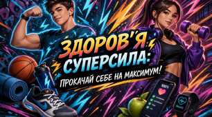 Презентація  до Всесвітнього дня здоров’я “Здоров’я = Суперсила: прокачай себе на максимум!”