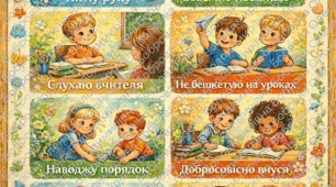 Плакат «Правила класу»