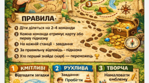 Літній табір, ігри для дітей, ілюстрації.