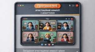 Протокол № 5 засідання атестаційної комісії І рівня 2025-2026 навчальний рік