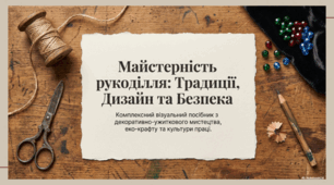 Майстерність рукоділля