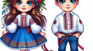 Дидактична гра "Український національний одяг"
