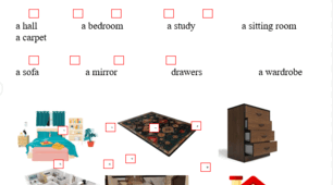 Діагностувальна робота. Англійська мова 3 клас. Unit 5 lesson 1-3 "My house"