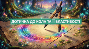 Дотична до кола та її властивості(теоретичний матеріал)