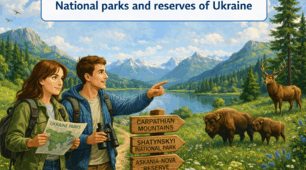 Конспект уроку з англійської мови для 11 класу на тему "National parks and reserves of Ukraine"
