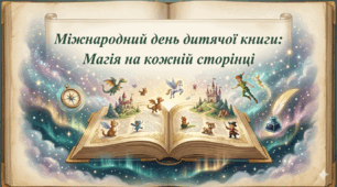 Презентація до Міжнародного дня дитячої книги:   Магія на кожній сторінці.