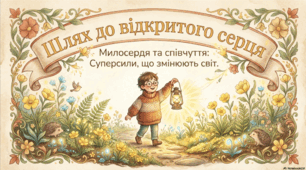 Милосердя та співчуття.В чому сутність співчуття й милосердя?