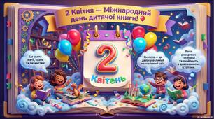 Плакат до Міжнародного дня дитячої книги на 27 аркушів А4