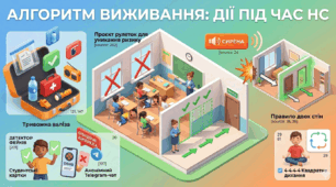 «Алгоритм виживання: дії під час надзвичайних ситуацій»