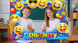 🎉РАМКА ДО ДНЯ СМІХУ! НОВИНКА!  😄 МЕГАРАМКА