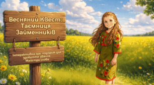 Займенники. Весняний квест