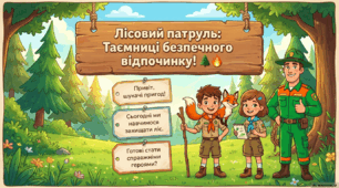Урок безпеки «Основні правила пожежної безпеки під час відпочинку в лісі»