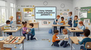 Тренінг «Стань героєм: основи домедичної допомоги»