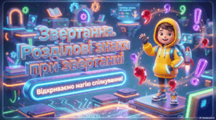 Звертання. Розділові знаки при звертанні (повторення)