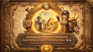 Презентація-квест “Мандрівка у часі: Таємниці пам’яток світу” (до Міжнародного дня пам’яток та історичних місць, 18 квітня)