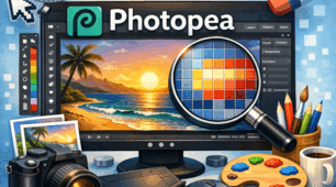 Растрова графіка та робота в Photopea