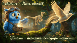 Презентація 1 квітня - День Птахів Презентація з квестом та сертифікатом за участь