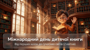✨ ПРЕМІУМ-ПРЕЗЕНТАЦІЯ: 2 квітня — Міжнародний день дитячої книги 📚 38 слайдів наповнених змістом 💛 Новинка! 🌼 Зробіть свій урок незабутнім 📖 Естетика у кожному слайді 🌿