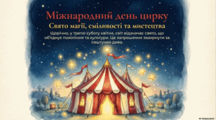 18 квітня - Міжнародний день цирку