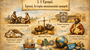 § 1 Гроші. Історія виникнення грошей