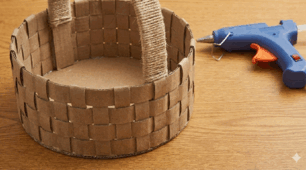 Проєкт "Eco-Friendly вироби. Еко-кошик з картону". Урок 3 "Технологія виготовлення еко-кошика з картону або паперу. Дотримання правил безпечної праці".
